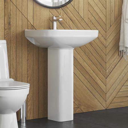 Sanita Luxe. Умывальник "Next Luxe"  60 *46, белый