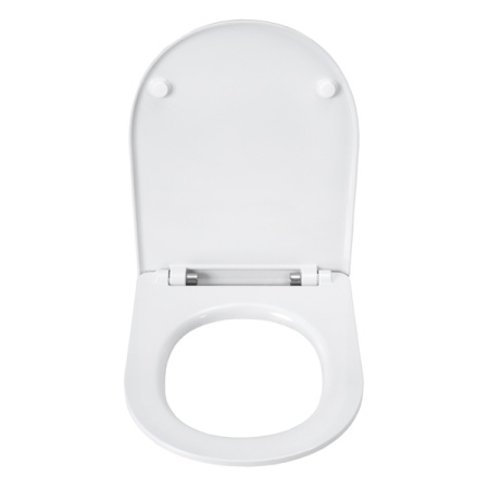 Santek. Сиденье для унитаза Остин 1WH302485, дюропласт, тонкое soft- close, clip-up