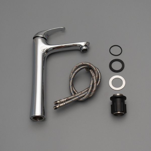 Смеситель для раковины высокий AWP Agura S0709C хром