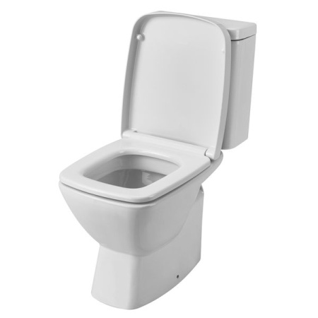 Santek. Унитаз-компакт "Нео", 1WH302194 прямой выпуск, двухрежимная арматура Oliveira, сиденье дюропласт softclose