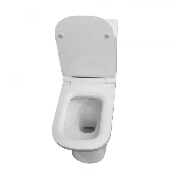 Сиденье для унитаза Comforty CF3C6328P дюропласт тонкое, быстросъёмное, микролифт CF3UF3055S