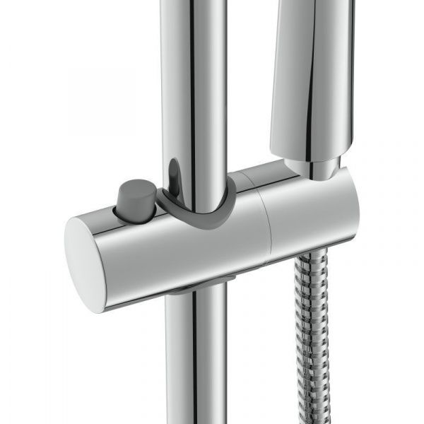 Душевой гарнитур Cersanit Lara 69199 штанга, лейка 3 режима, шланг 180 металл, хром