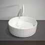 Накладная круглая раковина чаша Comforty 78728 белая