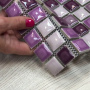 Elada Mosaic. Мозаика 25TC-VM (300*300*9 мм) сиреневый микс