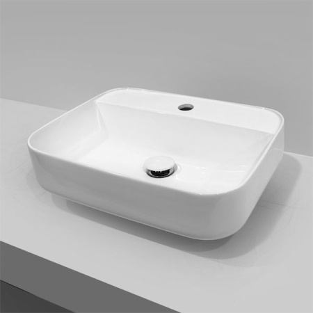 Прямоугольная накладная раковина 50 см Comforty 78180