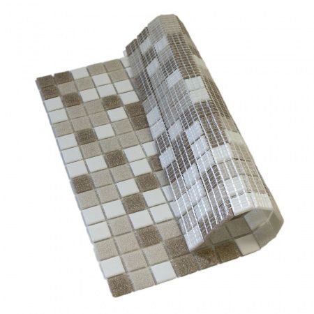 Elada mosaic. Мозаика MC132 (327*327*4мм) бежевый микс