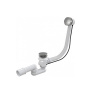 Сифон для ванны AlcaPlast A55KM автомат, комплект, металл/металл