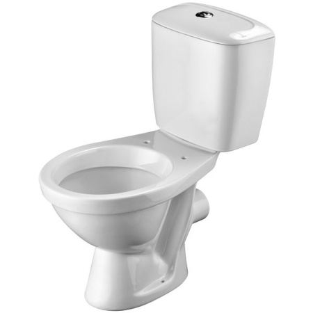 Santek. Унитаз-компакт "Паллада", 1WH302376, горизонтальный выпуск, 2-режимная арматура, сиденье дюропласт