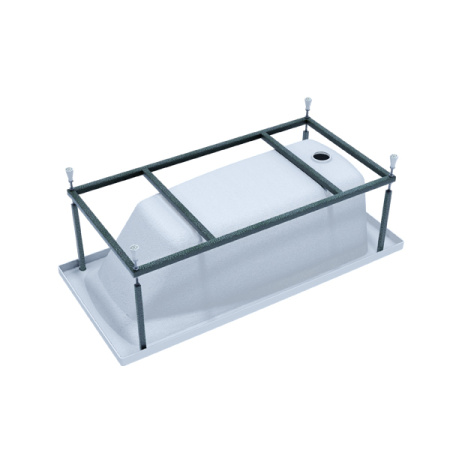 Прямоугольная акриловая ванна 1ACReal Лондон 1600*700*610