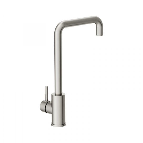 Смеситель для кухни П-образный излив Cersanit Комо 64845 сатин