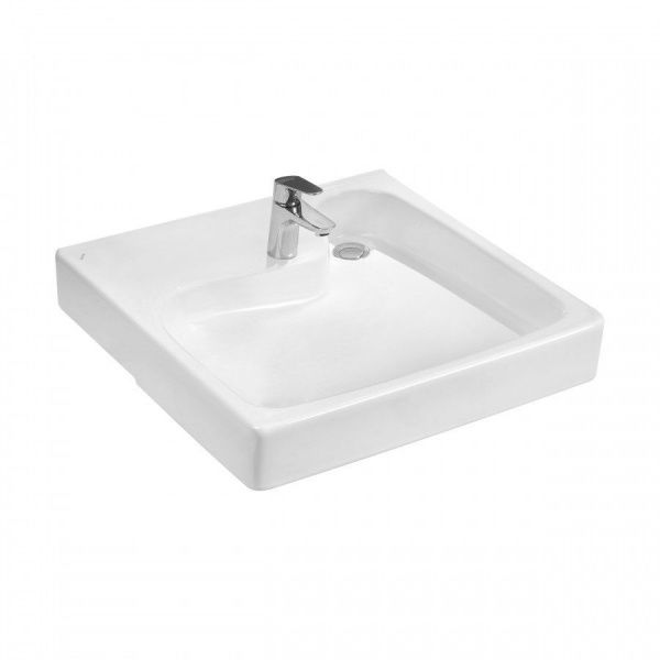 Раковина Santek Клио 60х61 с кронштейнами и сифоном 1WH501785