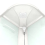 Душевая кабина Domani-Spa Delight Slim 99 900*900*2180 низкий поддон, белая стеклянная задняя панель, сатин матированное стекло, без электрики Душевая кабина Domani-Spa Delight Slim 99 900*900*2180 низкий поддон, белая стеклянная задняя панель, сатин матированное стекло, без электрики