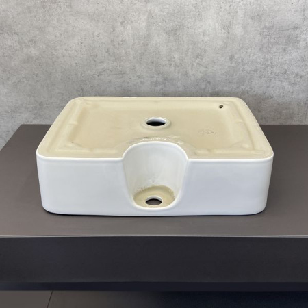 Прямоугольная раковина 48 см Comforty PZ-6068 для установки на столешницу
