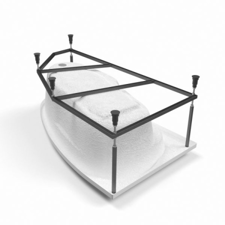 Cersanit. Рама для ванны Joanna-160 NEW метал. в комплекте со сборочным пакетом, K-RW-JOANNA*160n Cersanit. Рама для ванны Joanna-160 NEW метал. в комплекте со сборочным пакетом, K-RW-JOANNA*160n