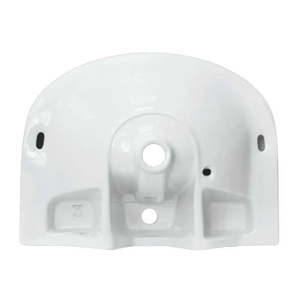 Sanita. Умывальник "Самарский" 57,5 см с хромированным обрамлением, белый, ВКС