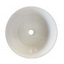 Накладная круглая раковина с высоким бортом Comforty HDA086A белая