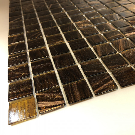 Elada Mosaic. Мозаика HK-18 (327*327*4мм) шоколадное золото
