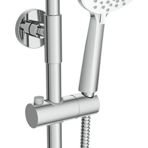 Душевая система c изливом Cersanit Lara 68143, 3 режима, шланг 180 мм, хром