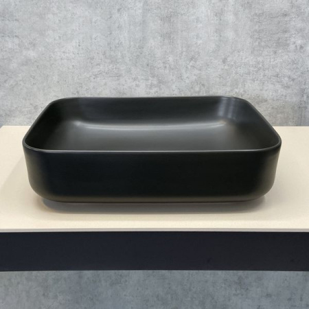 Раковина Comforty T-Y9378MB черная матовая