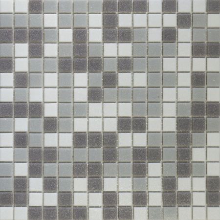 Elada Mosaic. Мозаика MC131 (327*327*4мм) бело-серый микс