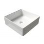Накладная квадратная раковина Comforty 78735-36 фарфор, белая