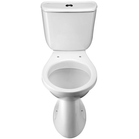 Santek. Унитаз-компакт "Бриз", 1WH302138 косой выпуск, двухрежимная арматура, сиденье дюропласт