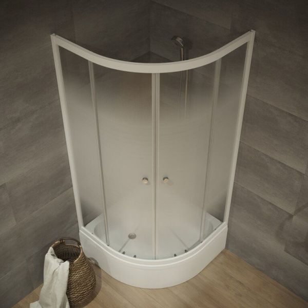 Душевое ограждение Тритон Лайт 90*90 В, средний поддон, сифон D50 Душевое ограждение Тритон Лайт 90*90 В, средний поддон, сифон D50