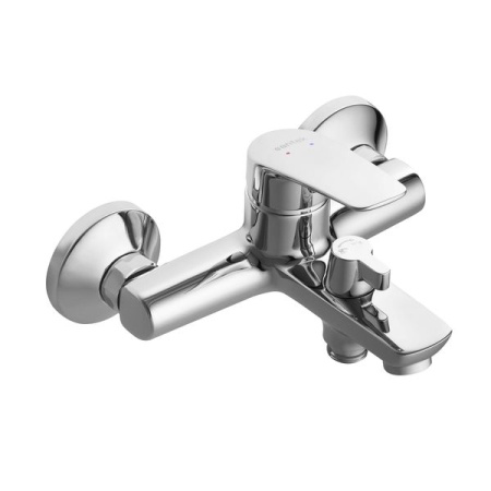 Смеситель для ванны Сантек Марион WH5A10006C001, короткий излив, с аксессуарами, хром