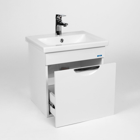 Тумба-умывальник Viant Барселона Como 50 подвесная VBAR50CO-T1YP с раковиной Como 50 Тумба-умывальник Viant Барселона Como 50 подвесная VBAR50CO-T1YP с раковиной Como 50