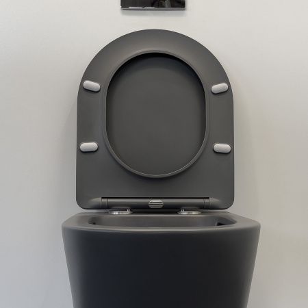 Сиденье для подвесного унитаза Comforty 105MDH из дюропласта, тонкое, с микролифтом