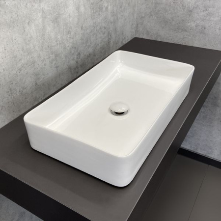 Прямоугольная раковина 60 см на столешницу Comforty 78189