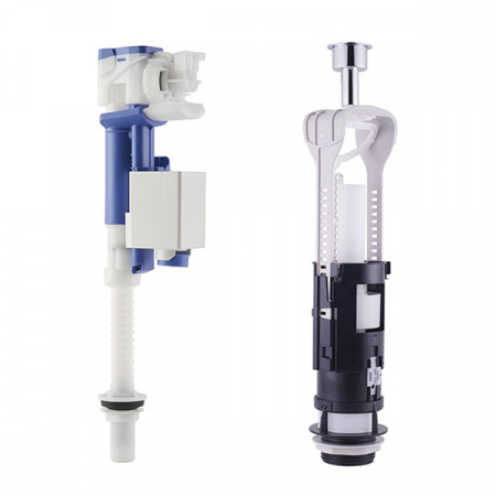 Комплект арматуры для бачка унитаза OLI Ural II + IVC102 plus