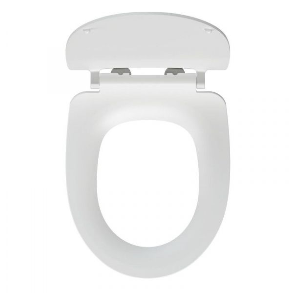 Сиденье для унитаза Cersanit Melar slim, дюропласт с микролифтом, easy-off, тонкое
