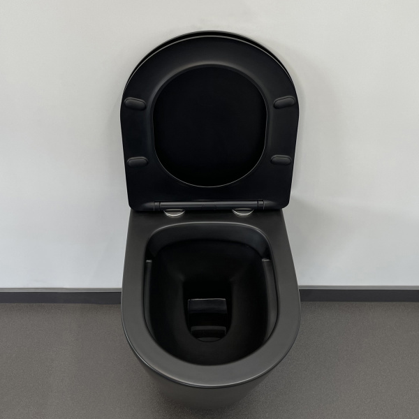Сиденье для подвесного унитаза Comforty 105MB из дюропласта, тонкое, с микролифтом Сиденье для подвесного унитаза Comforty 105MB из дюропласта, тонкое, с микролифтом