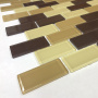 Elada Mosaic. Мозаика DM 105 (327*324*4мм) песочно-коричневая