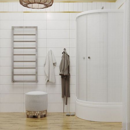 Душевое ограждение Тритон Лён 90*90 В средний поддон, сифон D50