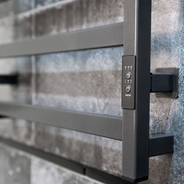 Полотенцесушитель электрический Тругор Пэк сп 20 кв 80х50 оружейная сталь ВГП