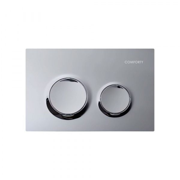 Готовый комплект Comforty 00-00022396CF: инсталляция CF3GT1900-10CH с хром клавишей + унитаз подвесной 108 безободковый Готовый комплект Comforty 00-00022396CF: инсталляция CF3GT1900-10CH с хром клавишей + унитаз подвесной 108 безободковый
