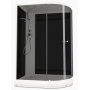 Душевая кабина Domani-Spa Delight 128 Slim L 1200*800*2180, низкий поддон, тонированное стекло, задняя черная стеклянная панель, без электрики Душевая кабина Domani-Spa Delight 128 Slim L 1200*800*2180, низкий поддон, тонированное стекло, задняя черная стеклянная панель, без электрики
