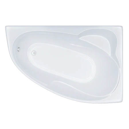 Асимметричная акриловая ванна Тритон Изабель 170х100 левая