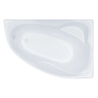 Асимметричная акриловая ванна Тритон Изабель 170х100 левая