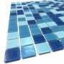 Elada Mosaic. Мозаика MC107 (327*327*4мм) голубая