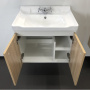 Comforty. Тумба-умывальник Рига-60 дуб сонома с раковиной Comforty 9335-60 Comforty. Тумба-умывальник Рига-60 дуб сонома с раковиной Comforty 9335-60