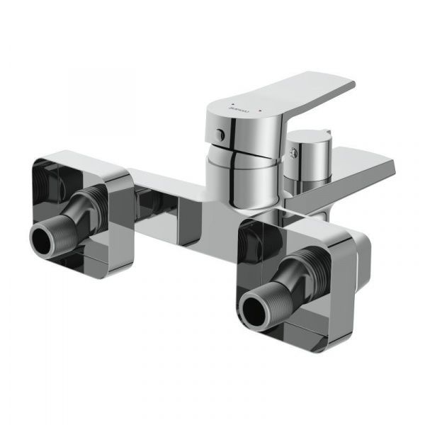 Смеситель для ванны Cersanit Сити 68326 с душевым гарнитуром, хром