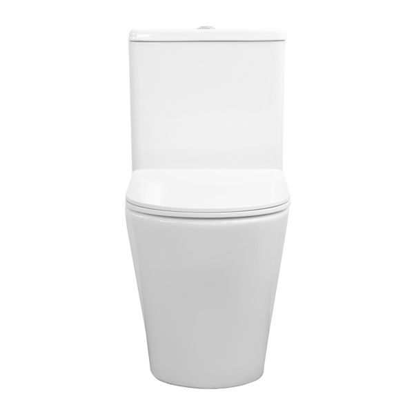 Унитаз-компакт Comforty CF41363C тонкое сиденье дюропласт с микролифтом, универсальный выпуск