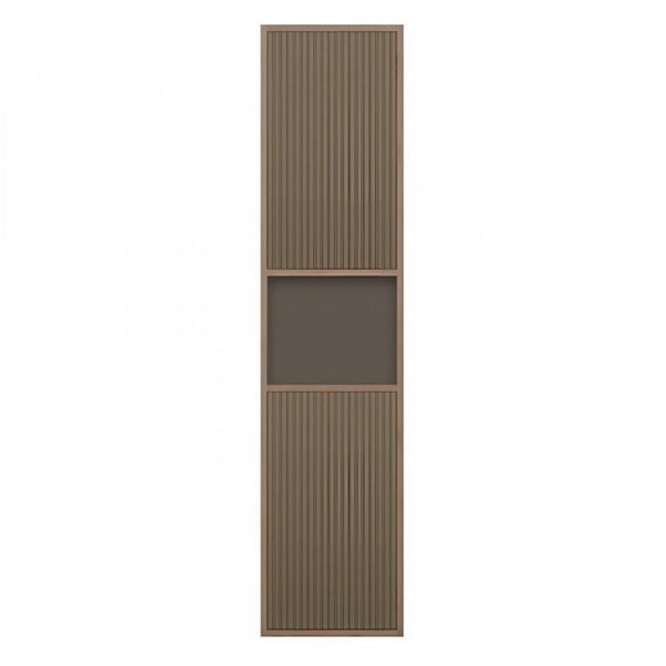 Пенал подвесной для ванной комнаты Cersanit Classic Ribble 35 универсальный коричневый 69282