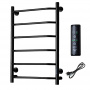 Полотенцесушитель электрический Тругор Пэк сп 6 80х50 черный ВГП