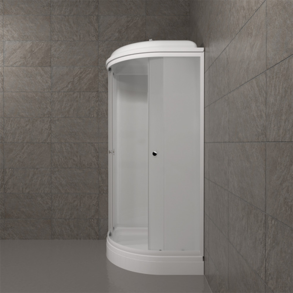 Душевая кабина Тритон Вельвет 80*80 A матовое стекло, низкий поддон, сифон D90