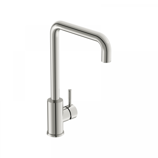 Смеситель для кухни однорычажный Cersanit Como 68245 П-образный излив, хром