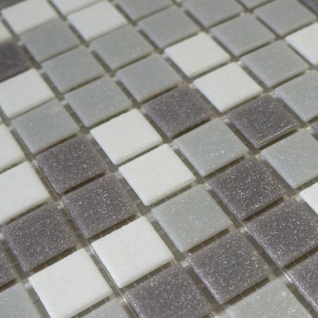 Elada Mosaic. Мозаика MC131 (327*327*4мм) бело-серый микс